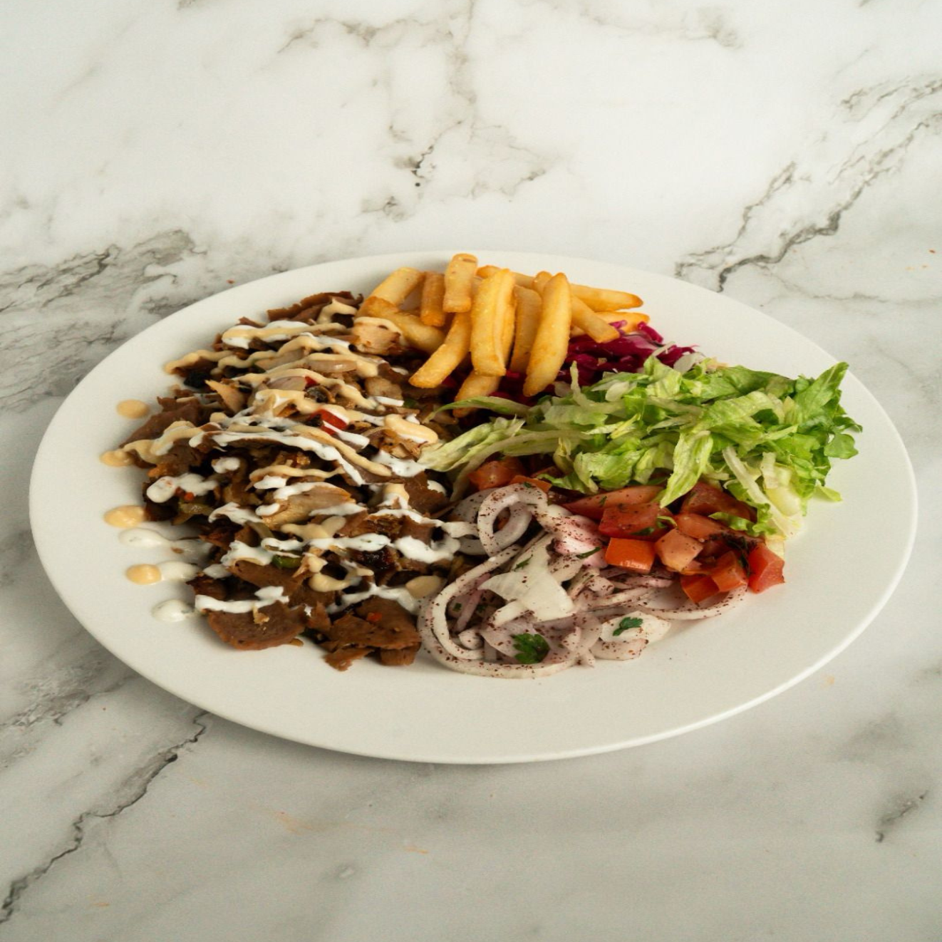 kebab plate