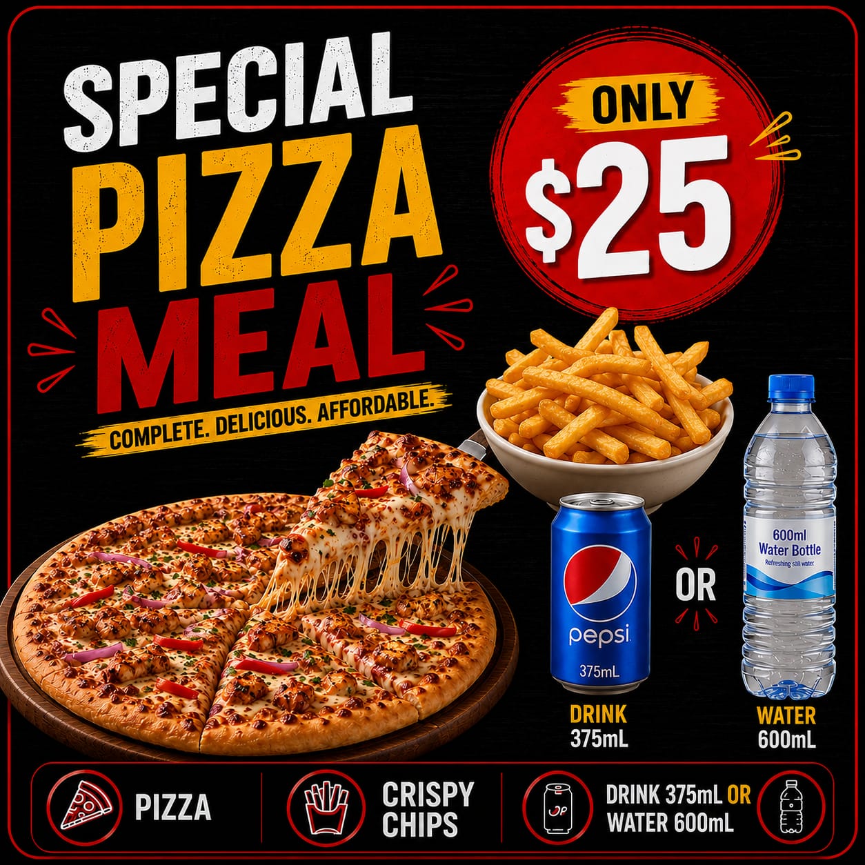 Special Pizza Meal